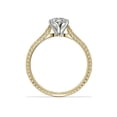 thumbnail image 2 of 1.00 Ct Marquise Cut Genuine Diamond Solitaire Wonderful Ring for Ladies Solid 18K Yellow Gold Size 10.5, 2 of 6
