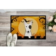thumbnail image 2 of Caroline's Treasures BB1767MAT Halloween Bull Terrier Door Mat, Indoor Rug or Outdoor Welcome Mat 18x27 Doormat , 27"L x, 2 of 4