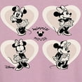thumbnail image 3 of Disney - Mickey & Friends - Minnie Mouse Hearts You - Women's Racerback Tank Top, 3 of 5