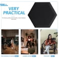 thumbnail image 2 of MasteelfCA Acoustic Panel Hexagon Sound Proof Padding Sound Dampening Panel for Studio Home, 2 of 7