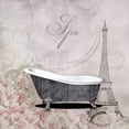 thumbnail image 2 of Brown, Victoria 12x12 Gold Ornate Wood Framed with Double Matting Museum Art Print Titled - Floral Bath 1, 2 of 4