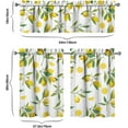 thumbnail image 6 of Boho Kitchen Curtains,Bohemian Flower Kitchen Curtains Sets for Windows,Kitchen Curtain Sink Window Valance 3 Piece Set,Boho Floral Kitchen Decor for Living Room 54x36 Inches, 6 of 6