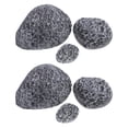 thumbnail image 1 of WRITWAA 6Pcs Artificial Rocks for Garden Grey Landscape Accessory with Realistic Appearance for, 1 of 8