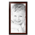 thumbnail image 2 of ArtToFrames 15" x 29" Matte mahogany Diploma Picture Frame, 15x29 inch Brown Wood Poster Frame (WOM-5108), 3 Pack, 2 of 6