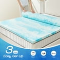 thumbnail image 3 of CONCETTA 2 inch Foam Mattress Topper, CertiPUR-US Certified, Twin XL, 3 of 6
