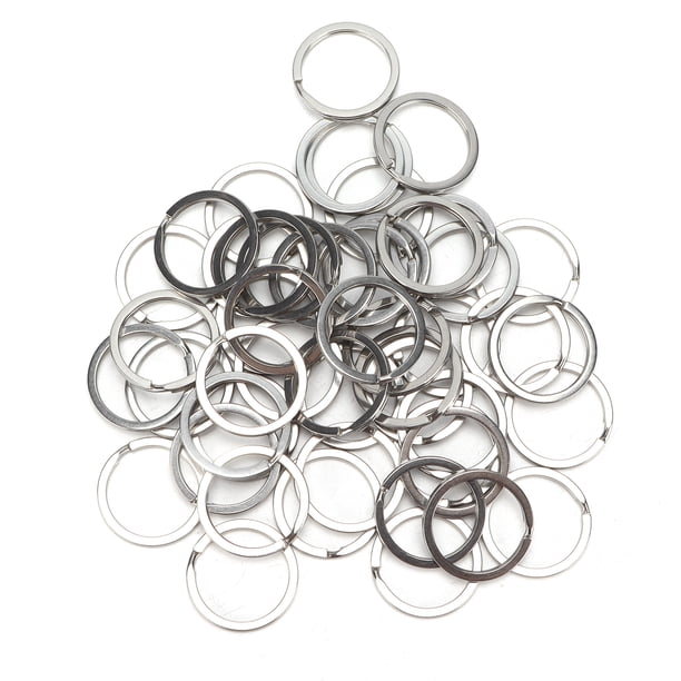 Accesorios Para Llaveros, Llavero De Acero Inoxidable Para Organizar Llaves Para Insignias, Etiquetas Para Perros