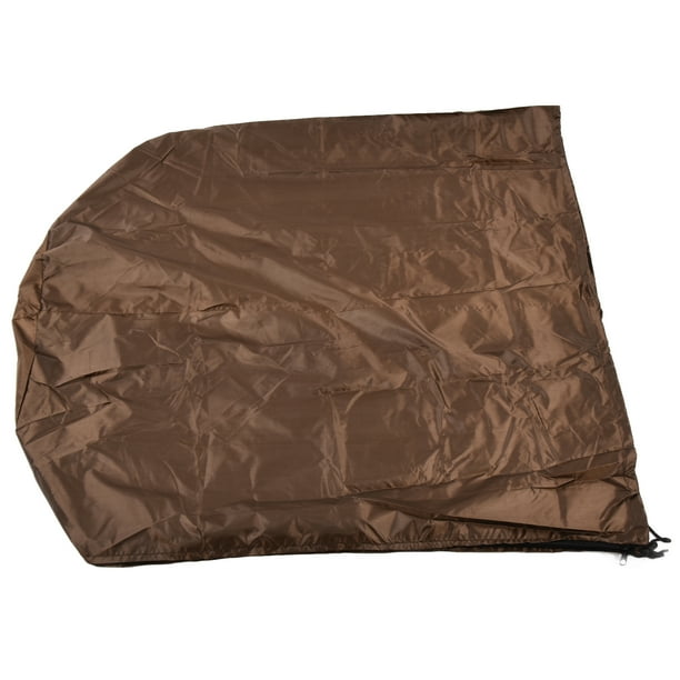 Nimomo Cubierta de Calentador Impermeable Cubierta de Calentador de Patio a Prueba de Sol a Prueba de Lluvia Calentador de Patio Cubierta Protectora a Prueba de Polvo para terraza de Patio(marrón)