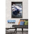 thumbnail image 2 of NFL Denver Broncos - Helmet 16 Wall Poster, 22.375" x 34", Framed, 2 of 5