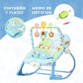 thumbnail image 4 of Brincolin Silla Mecedora Infantil Mima2 Rebond Zoo Color Azul Elefante, 4 of 5