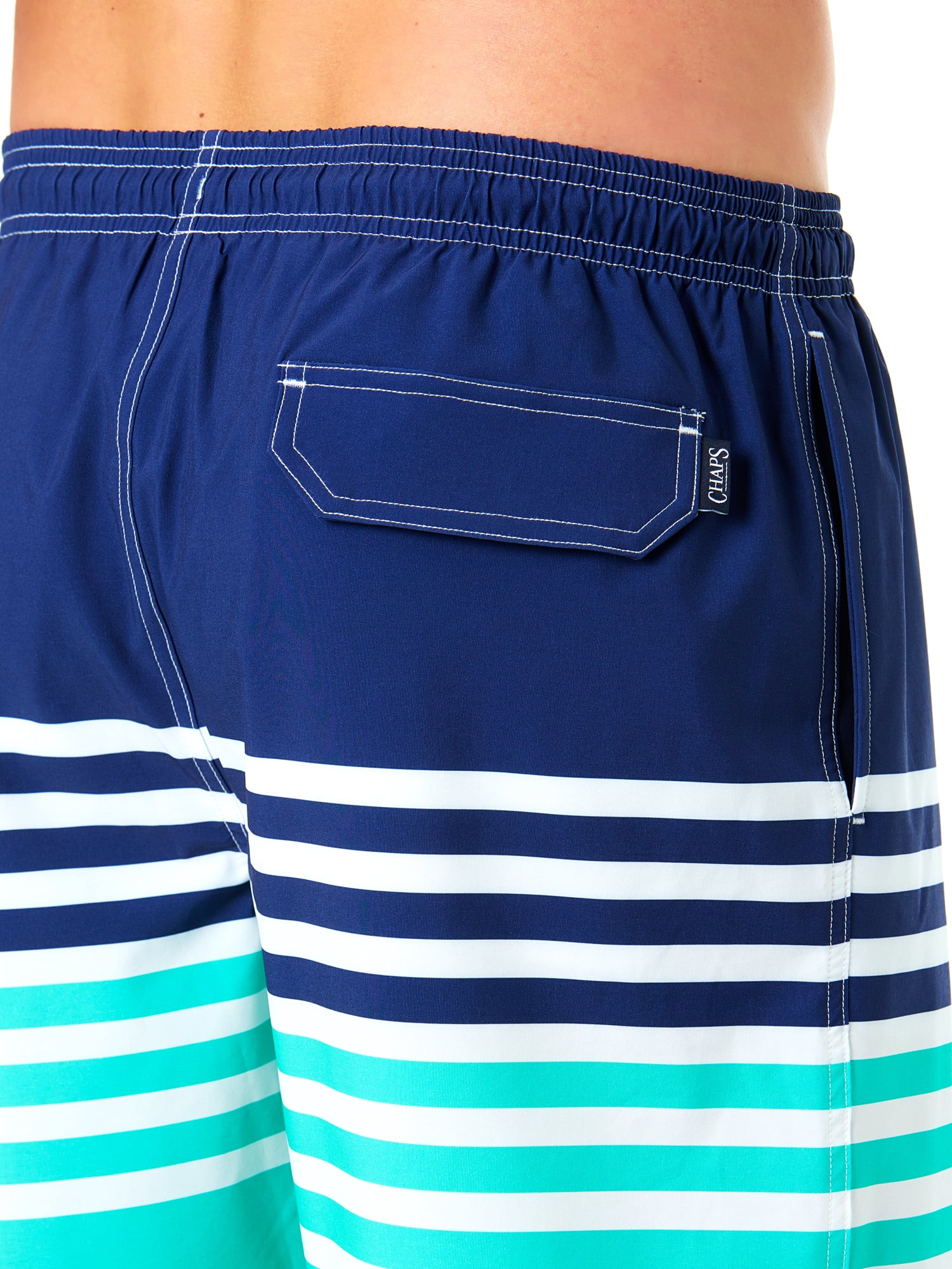Chaps Mens Swim Trunks, 7" Inseam, Sizes S-3XL