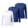thumbnail image 3 of ManxiVoo Chemise Thermique Ajustée pour Femmes, Chaleur Hivernale, Couche de Base 3 Pcs, Col Roulé Confortable, Taille TTTG, Gris, 3 of 3