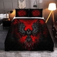 thumbnail image 1 of Juego de Cama Colcha Vikinga - Raven Vegvisir - Juego de Cama Colcha Vikinga RLT12, 1 of 5