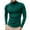 01Green, variant on Black Turtle Neck Shirt Men Basic Slim Fit Sweaters Turtleneck Shirt Long Sleeve Ribbed Shirt Winter Pullover Tops Knitted Sweater Black L