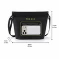 thumbnail image 3 of Waterproof Bag, Small Dry Bag Waterproof, Waterproof Crossbody Bag, Travel Essentials, 10X8.5X8 in Transparent Window Waterproof Storage Pouch with Detachable Crossbody Strap for, 3 of 4
