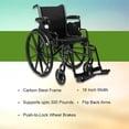 thumbnail image 2 of "TaliaPosy Lightweight Wheelchair Steel 16""W 16 to 18 Inch Seat Depth Swing-Away Footrest 146-K316DDA-SF", 2 of 6