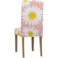 thumbnail image 2 of Funda Protectora para silla ABPHQTO Flores de margaritas juego de 1, 2 of 4