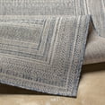 thumbnail image 4 of Mark&Day Outdoor Rugs, 9x12 Kellogg Global Indoor/Outdoor Dark Blue Area Rug, Non Shedding Grey Blue White Carpet for Patio, Porch, Deck, Bedroom, Living Room or Kitchen (9'2" x 12'), 4 of 6
