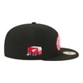 thumbnail image 6 of Men's New Era  Black Detroit Red Wings Zamboni 59FIFTY Fitted Hat, 6 of 7
