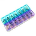 thumbnail image 3 of 6 Pack of Weekly Pill Organizer Twice a Day 7 days AM PM Organizer Case Medicine Storage, 3 of 5