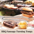 thumbnail image 4 of 3 Pinzas para Girar Salchichas BBQ, Pinzas para Barbacoa, Herramienta para Parrilla de Barbacoa, Artículos Esenciales para Barbacoa, 4 of 5