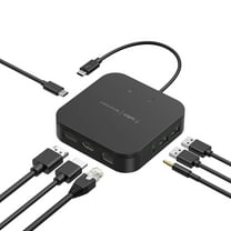 Belkin Thunderbolt 3 Dock Core With Thunderbolt 3 Cable - Usb C Hub - 7-In-1 Docking Station For Macs & Windows, 60W Upstream Charging, With Gigabit Ethernet, Displayport & Audio Ports