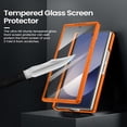 thumbnail image 4 of Funda VEGO con soporte, soporte magnético con anillo de 360° para Galaxy Z Fold 6, naranja, 4 of 5