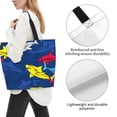 thumbnail image 2 of Yiaed Cartoon Shark Print Handbag for Women Tote Purse Shoulder Bag Large Fashion Hobo Purse Handbag Shopping Tote, 2 of 5