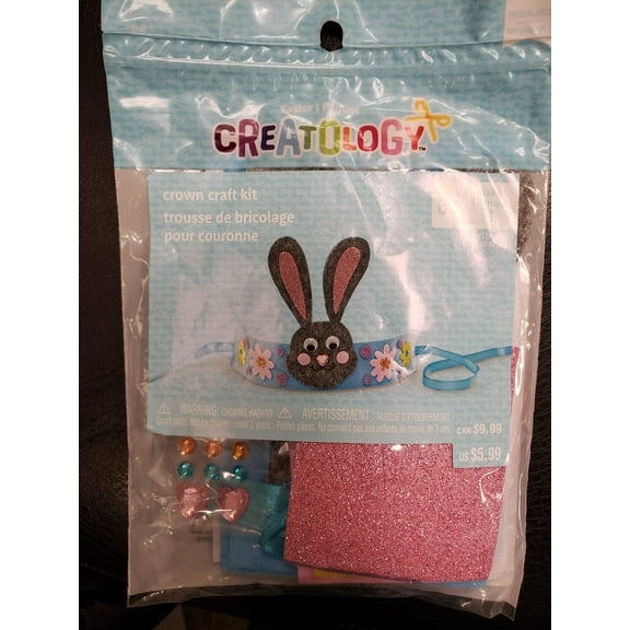 Easter Bunny Crown Craft Kit for Kids - Creatology
