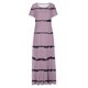 thumbnail image 3 of Vestido de Manga Corta para Mujeres Sexy Impreso Cuello en V Vestido Largo Delgado, Moda de las Señoras para la Primavera Y el Verano, 3 of 5