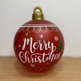 thumbnail image 1 of Bolas De Navidad Light Up Christmas Bola inflable LED Festival Bolas decorativas (Navidad roja) Likrtyny Libre de BPA, 1 of 9