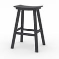 thumbnail image 6 of Bailey Gray HDPE Farmhouse Bar Stool-Set of 2, 6 of 9