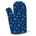 thumbnail image 1 of Fruit Blueberry Blueberries Repeat Pattern All Over Oven Mitt, 1 of 1