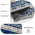 thumbnail image 5 of Bohemian Texture Area Rugs 3x5 ft Abstract Geometric Retro National Ethnic Tribal Washable Rug Non Slip Indoor Carpet Absorbent Floor Mat for Living Room Bedroom Dining Room, 5 of 9