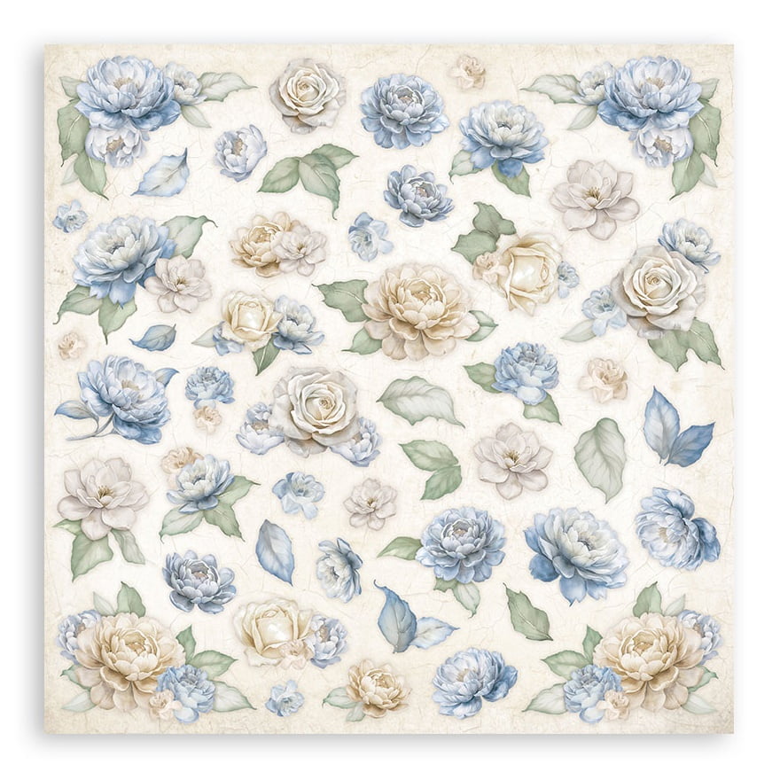 Stamperia Double-Sided Paper Pad 12"X12" 10/Pkg-Timeless, 10 Designs/ 1 Each