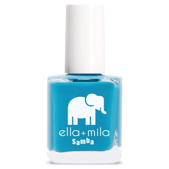 ella+mila Professional, secado rápido, de larga duración y resistente a las astillas, esmalte de uñas azul (Ocean Air - 0,45 fl oz)