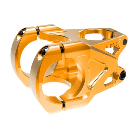 Baoblaze Mountain Bike Stem Easy to Use Accessories 31.8mm for Mountain Road Bike Gold