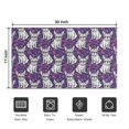 thumbnail image 5 of Purple French Bulldog Door Rugs,Washable Non Slip Door Mats Indoor,Decorative Door Mats,Entry Mat Indoor for Entrance,Bedroom,Kitchen,Bathroom,17"x30", 5 of 6