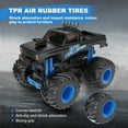 thumbnail image 5 of TEAYINGDE 1:16 RC Cars for Boys - All Terrain Remote Control Car with 2 Batteries for 60 Minutes Playtime - RC Drift Car for Boys and Girls (Blue), 5 of 7