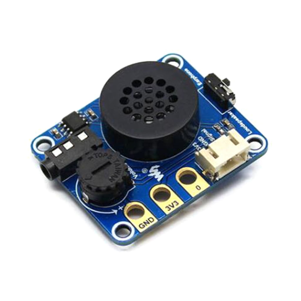 JZROCKER Speaker Expansion Board for Micro Bit with PH2.0 3Pin Connection Cable Cord
