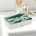 thumbnail image 6 of Whale PU Leather Jewelry Box Necklace Organizer with Removable Compartment and Storage Box - Portable Beauty Organizer, 6 of 6