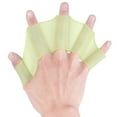 thumbnail image 4 of 2lots Silicones Hand Paddles Finger Type Water Resistance Gear Paddles Fin for Swimmers Skill Improvement, 4 of 8