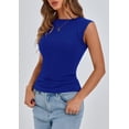thumbnail image 4 of Remera PRETTYGARDEN Verano 2025 con Mangas Capa y Tejido Acanalado XXL, 4 of 8