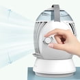 thumbnail image 1 of Mini aire acondicionado, ajuste de 45  degree, ventilador de refrigeración por agua USB Personal, ventilador enfriador de aire acondicionado para habitación Macarena  Ventilador enfriador de aire, 1 of 8