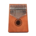 thumbnail image 3 of Piano de dedo delicado tablero de madera de durazno piano de dedo pulgar notas grabadas 17 tonos portátil para el hogar ANGGREK Otros, 3 of 7
