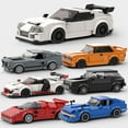 thumbnail image 2 of Gifts and toys for the childrenSpeed Champion Sports F1 City Racing Car AE86 Building Blocks Brick Vehicle Supercar Fast & Furious1 MK4 Supra Kids Toys Boy, 2 of 10