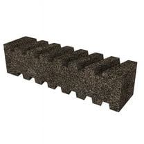 Bon 12-282 Rub Brick - Fluted 8-inch X 2-inch X 2-inch - 20 Grit