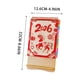 thumbnail image 3 of 2026 Desk Calendar Mini Paper Desktop Calendar Festive Red Stand • 13-Month January–December Planner • Thick Non-Bleed Pages • Triangular Base • Office Home Gift, 3 of 6