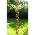 thumbnail image 2 of Double Loop Copper Rain Chain, 2 of 5