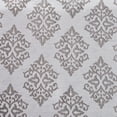 thumbnail image 3 of BNM Venetian Damask Jacquard Curtains, Set of 2, 52" x 96", Nickel, 3 of 5