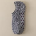 thumbnail image 2 of Voska Warm And Non Slip Mens floor Socks Winter Velvet Thickened Home Sleeping And Comfortable Dark Gray One Size, 2 of 5